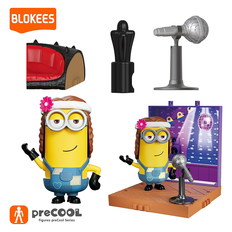 Minions Blokees Precool Celebration Party Series 2 asst 8 pcs