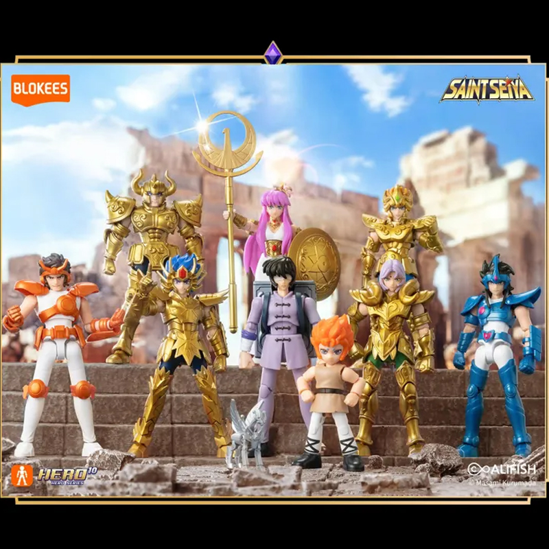 Saint Seiya Blokees Galaxy Version 03 asst 9pcs