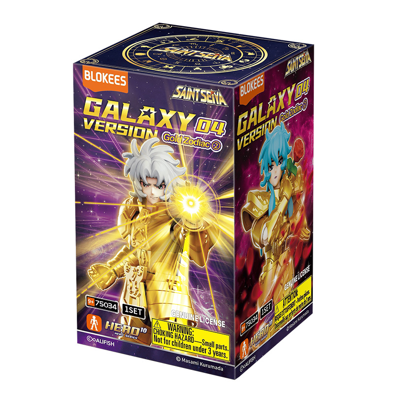 Saint Seiya Blokees Galaxy Version 04 Asst 9pcs Gold Zodiac