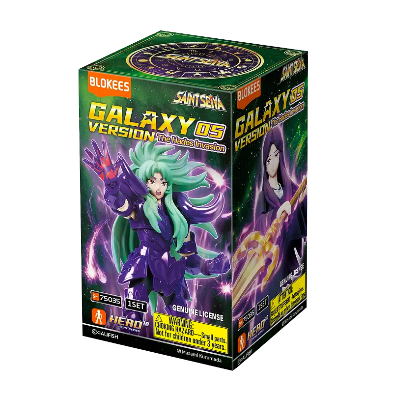 Saint Seiya Blokees Galaxy Version Vol 5 Hades Invasion Asst 9pcs