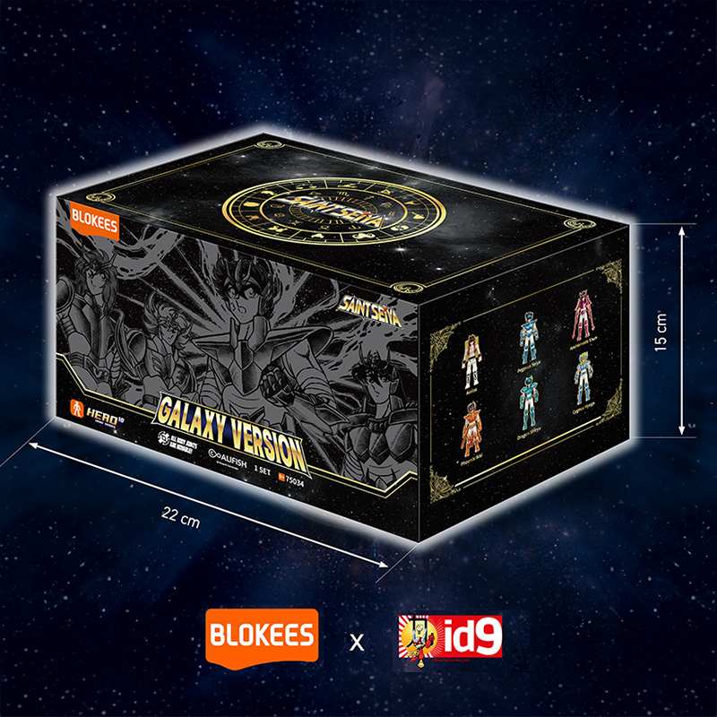 Saint Seiya Blokees Galaxy Version Special Edition Id9 Asst 6pcs