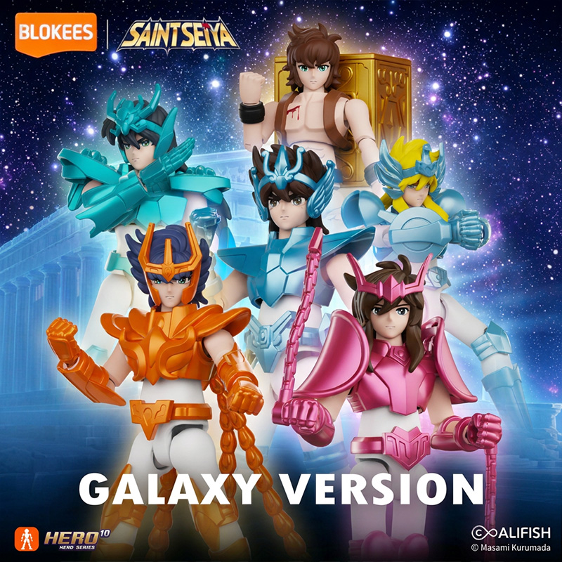 Saint Seiya Blokees Galaxy Version Special Edition Id9 Asst 6pcs