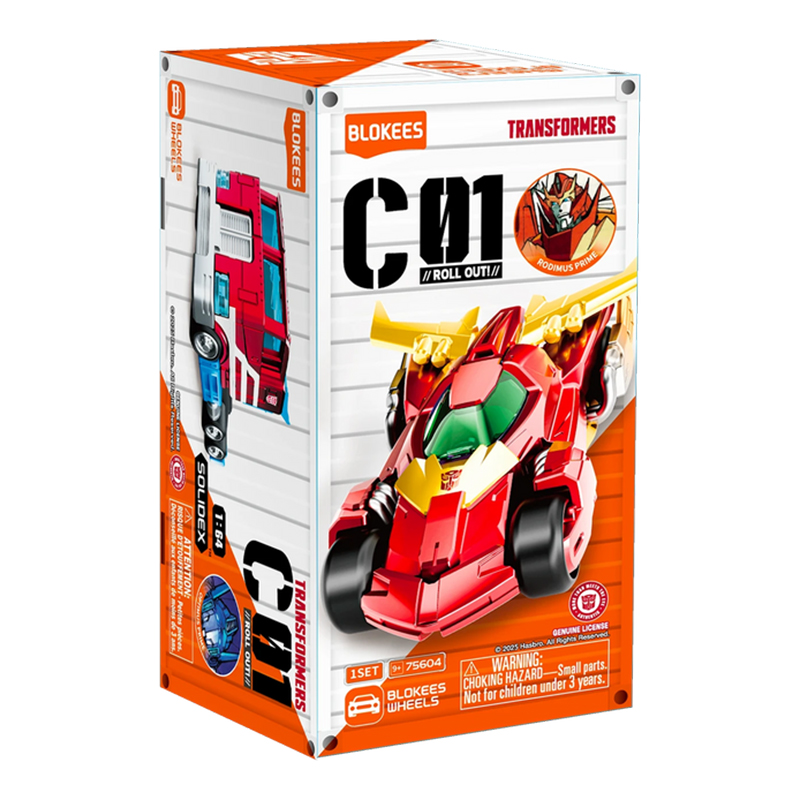 Transformers Blokees Wheels C01 Auto Prime asst 12pcs