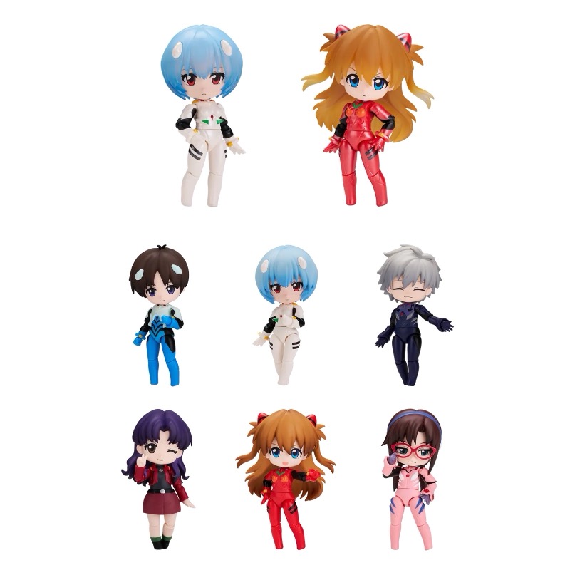 Evangelion Blokees Daala Mode Q Series Miracle Link Asst 6pcs
