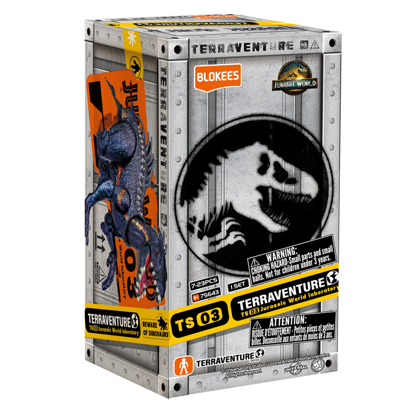 Jurassic World Blokees Terraventure Ts03 Asst 12pcs