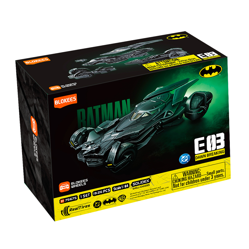 Dc Blokees Wheels Batman E03 Dawn Breaking Asst 6pcs