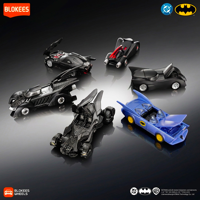 Dc Blokees Wheels Batman E03 Dawn Breaking Asst 6pcs