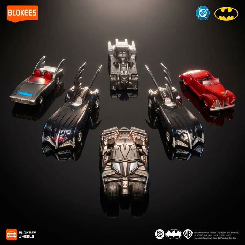 Dc Blokees Wheels Batman E02 Asst 6pcs