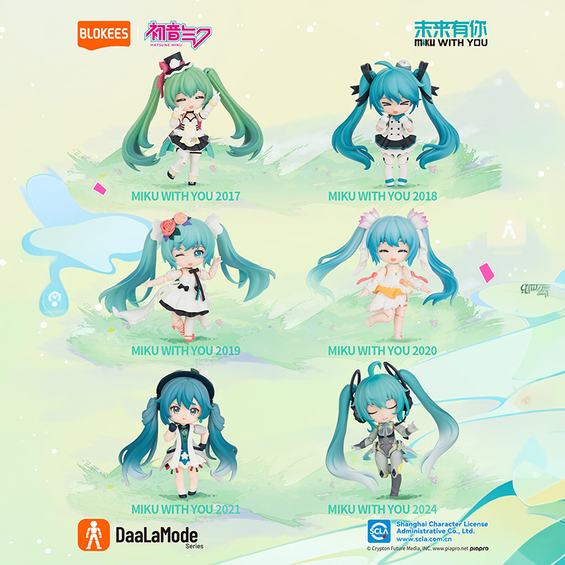 Hatsune Miku Daalamode Series Miku With You Asst 6pcs