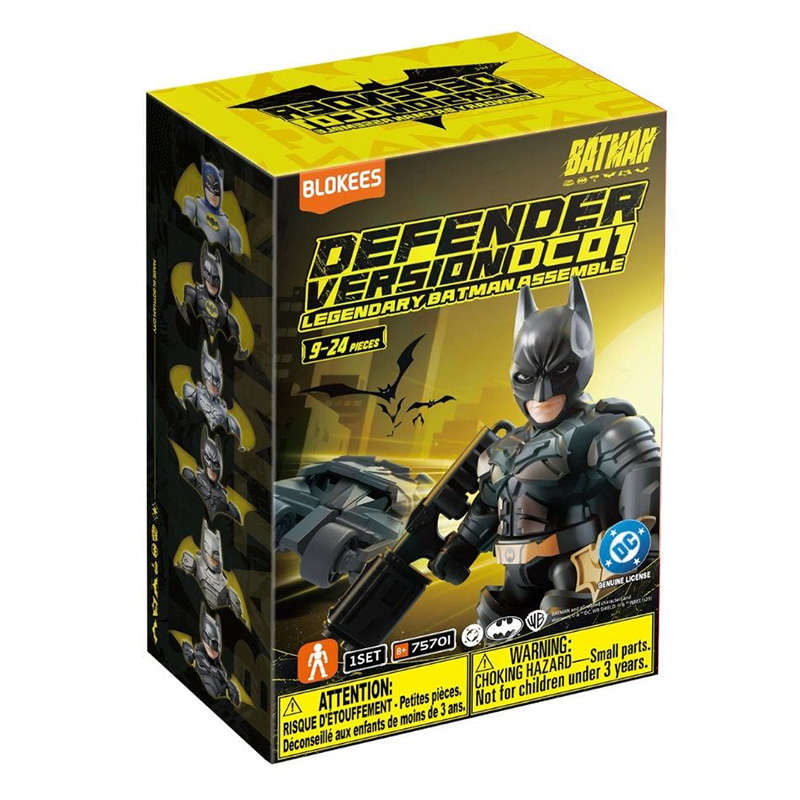 DC Hero Blokees Defender Version 01 Asst 12pcs