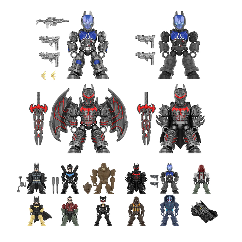 Dc Hero Blokees Batman Defender Version 03 Asst 12pcs