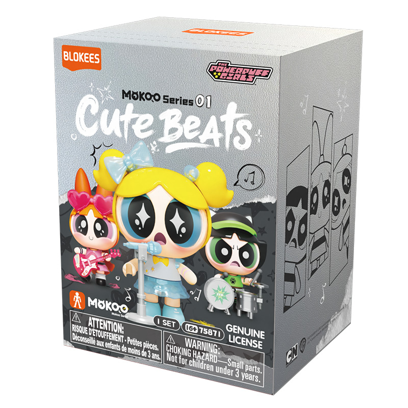 The Powerpuff Girls Super Nanas Blokees Mokoo Series 01 Asst 9pcs