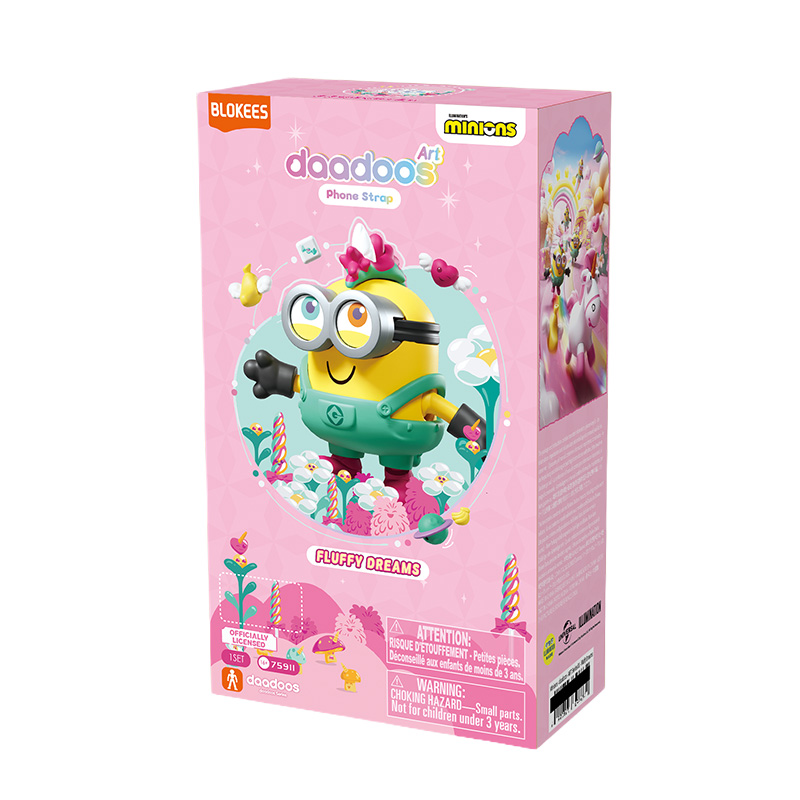 Minions Blokees Daadoos Art Set 01 Fluffy Dreams asst 6pcs