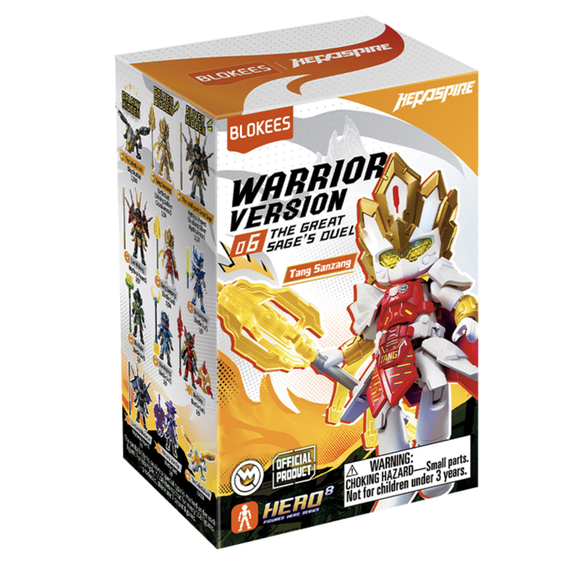 Hero Infinity Blokees Warrior Version 06 Great Sages Duel asst 9pcs
