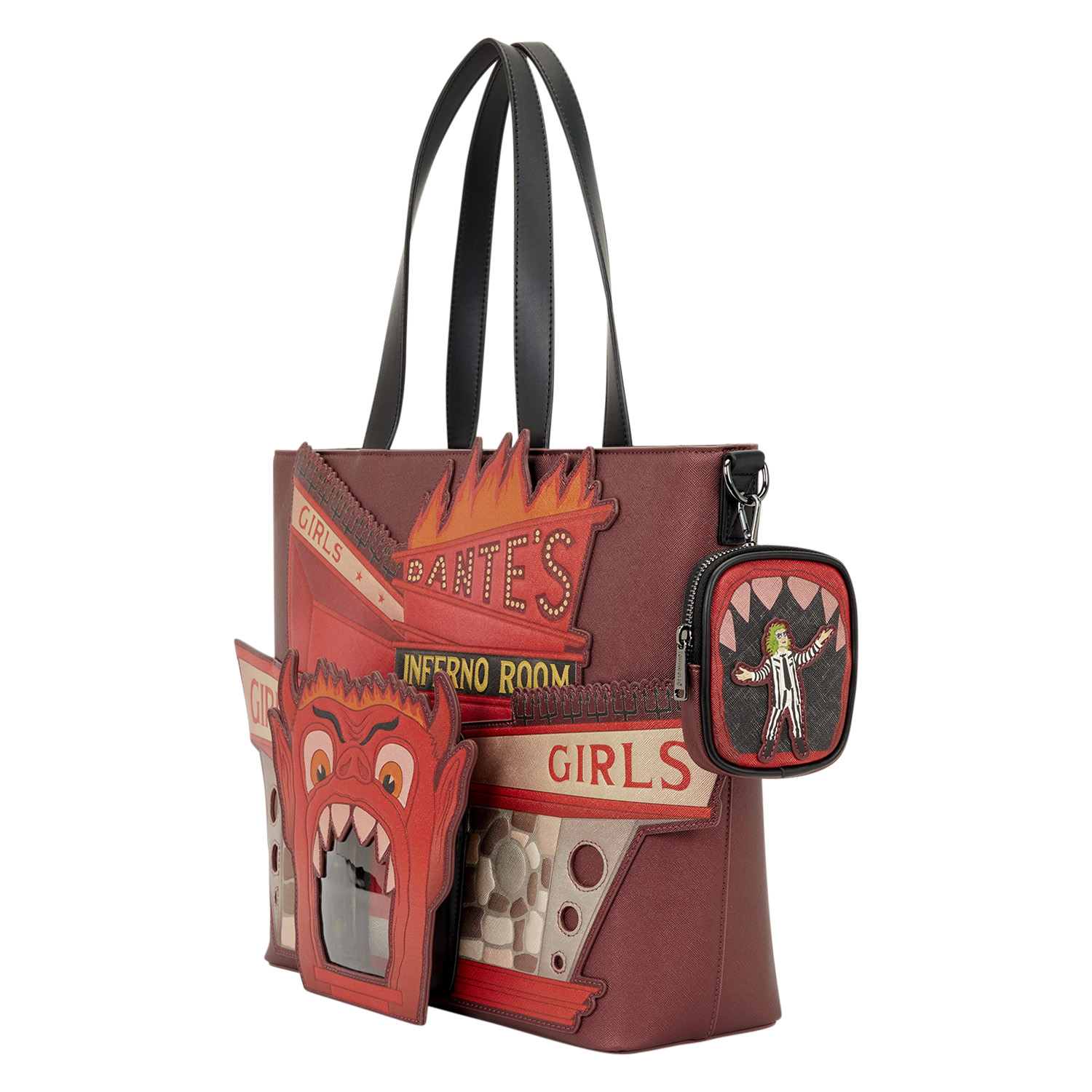 Beetlejuice Loungefly Sac A Main Tissu Tote Bag