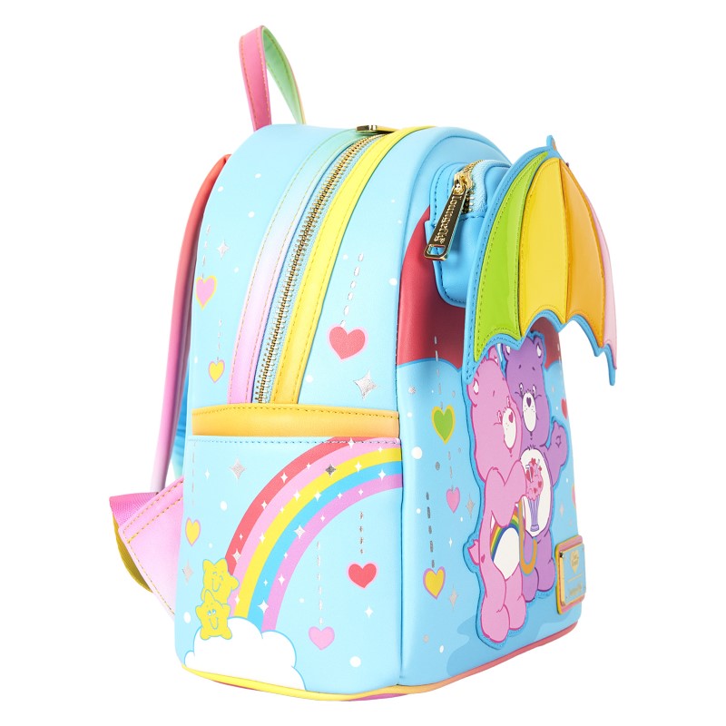 Care Bears Bisounours Loungefly Mini Sac A Dos Rainbow 