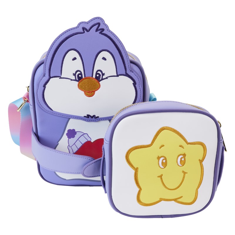 Carebears Bisounours Loungefly Sac A Main Cousins Cozy Heart Penguin