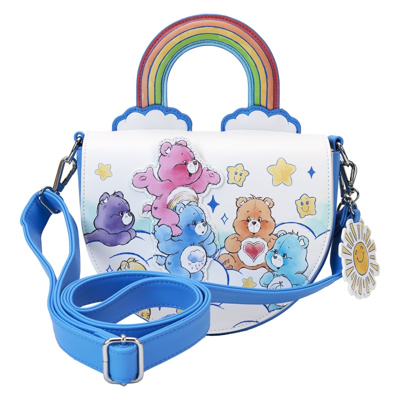 Bisounours Care Bears Loungefly Sac A Main Rainbow Handle 