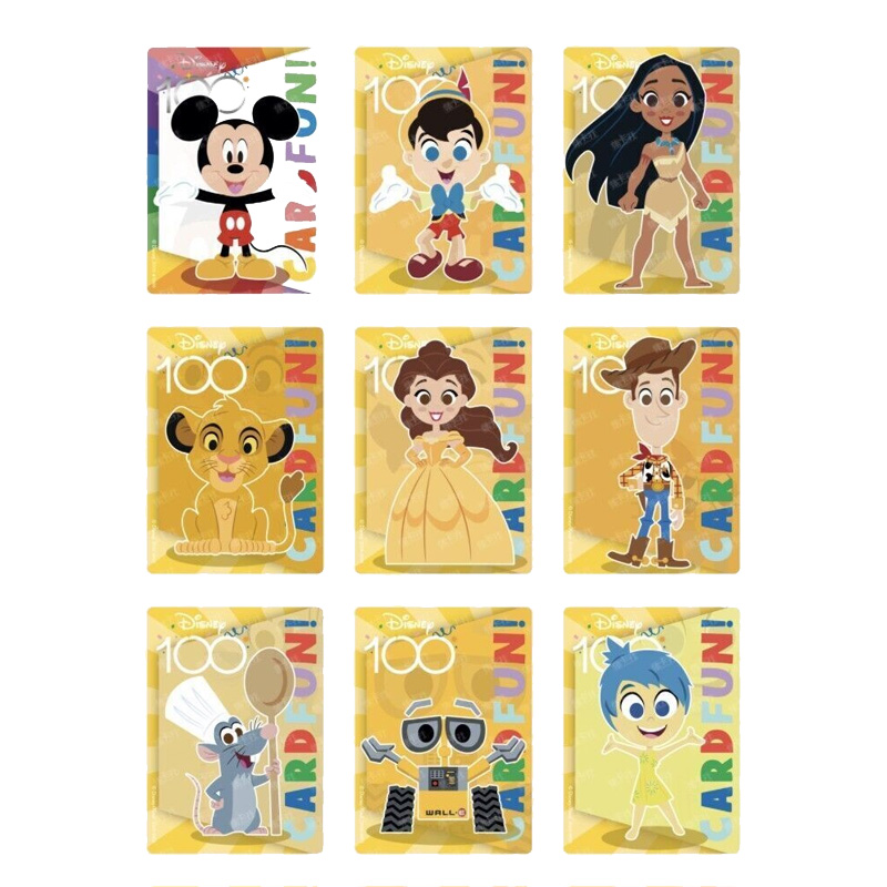 Disney Cardfun D100 Joyful Deluxe Edition Boite 10 Boosters 4 Cartes