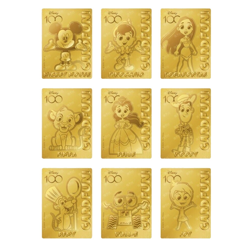 Disney Cardfun D100 Joyful Deluxe Edition Boite 10 Boosters 4 Cartes