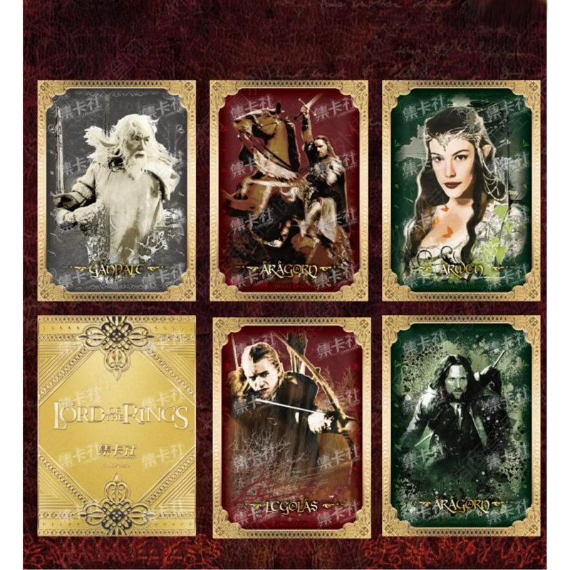 The Lord Of The Ring Trilogy Cardfun Tc Boite 10 Boosters 3 Cartes + 2 Speciales
