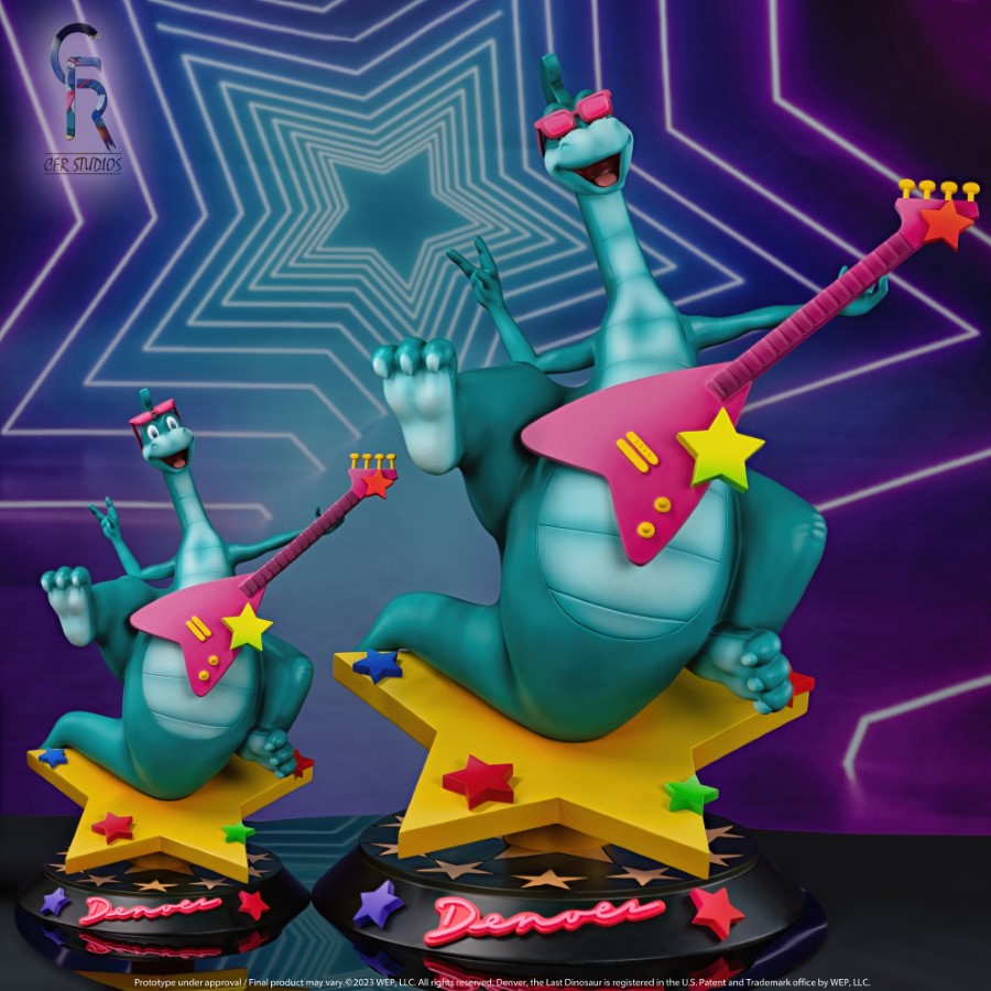 Denver Le Dernier Dinosaure Statue 1/10 Denver Rockstar 25cm