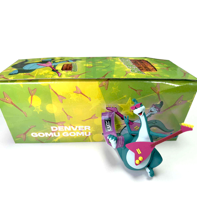 Denver Le Dernier Dinosaure Gomu Gomu 11cm Boite de 4pcs