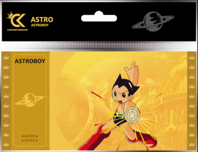 Astro Boy Golden Ticket Col.1  Astro Gun Lot X10
