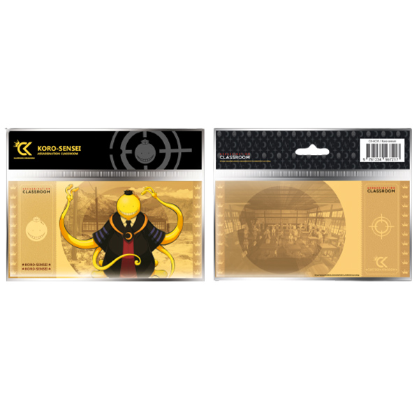 Assassination Classroom Golden Ticket Col.1 Koro Sensei #1 Lot X10