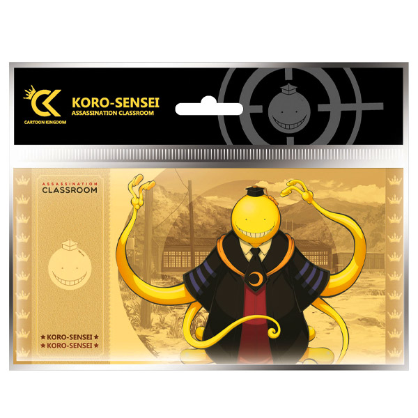 Assassination Classroom Golden Ticket Col.1 Koro Sensei #1 Lot X10
