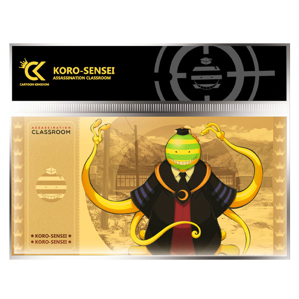 Assassination Classroom Golden Ticket Col.1 Koro Sensei #3 Lot X10