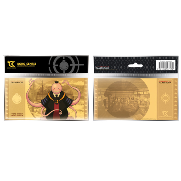 Assassination Classroom Golden Ticket Col.1 Koro Sensei #5 Lot X10