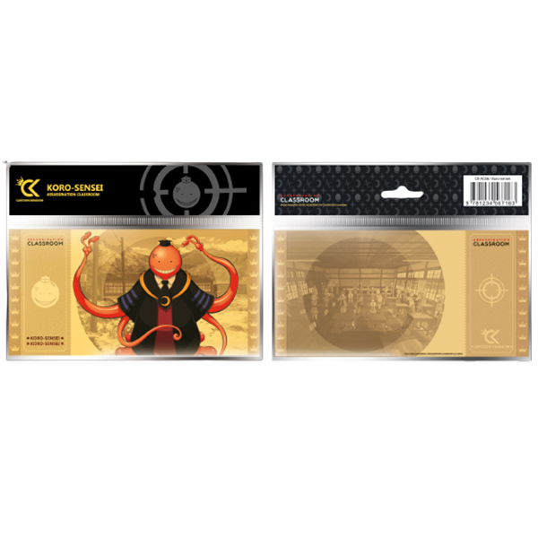 Assassination Classroom Golden Ticket Col.1 Koro Sensei #6 Lot X10