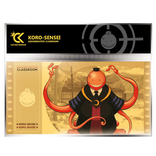 Assassination Classroom Golden Ticket Col.1 Koro Sensei #6 Lot X10