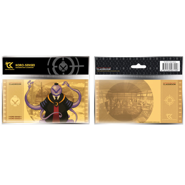 Assassination Classroom Golden Ticket Col.1 Koro Sensei #7 Lot X10