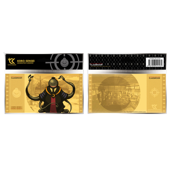 Assassination Classroom Golden Ticket Col.2 Koro Sensei #8 Lot X10