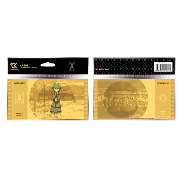 Assassination Classroom Golden Ticket Col.2 Kaede Lot X10