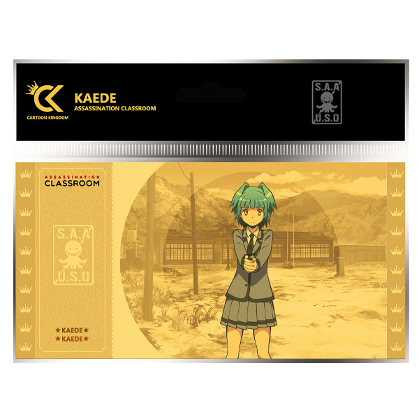 Assassination Classroom Golden Ticket Col.2 Kaede Lot X10