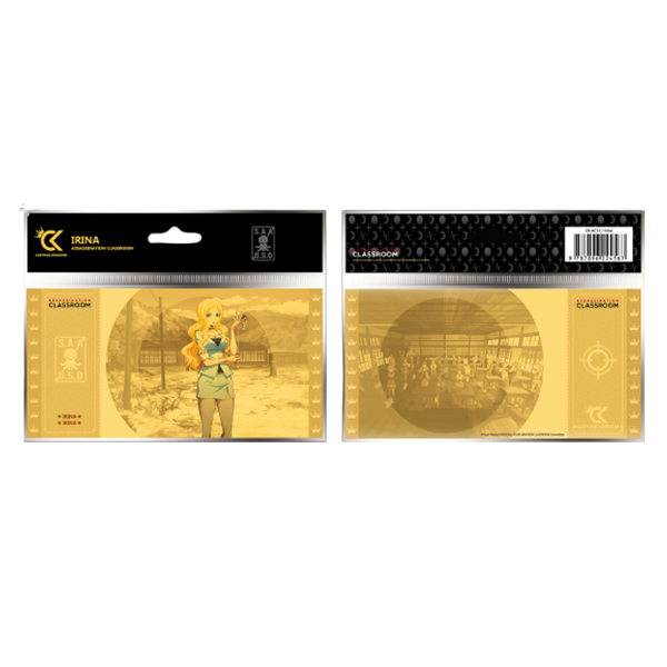 Assassination Classroom Golden Ticket Col.2 Irina Lot X10