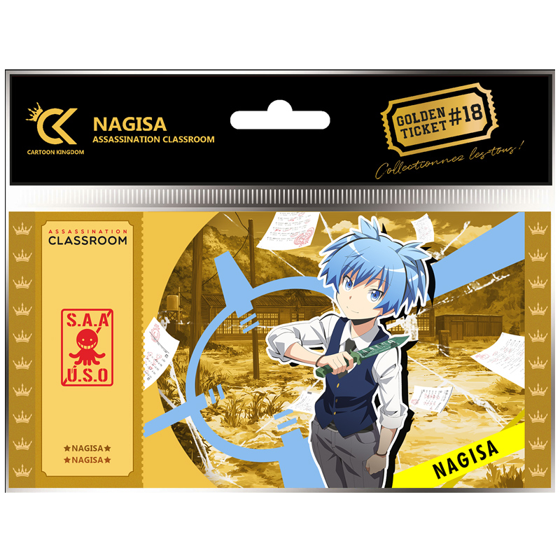 Assassination Classroom Golden Ticket V2 Nagisa