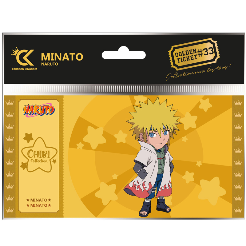 Naruto Golden Ticket Chibi Minato X10