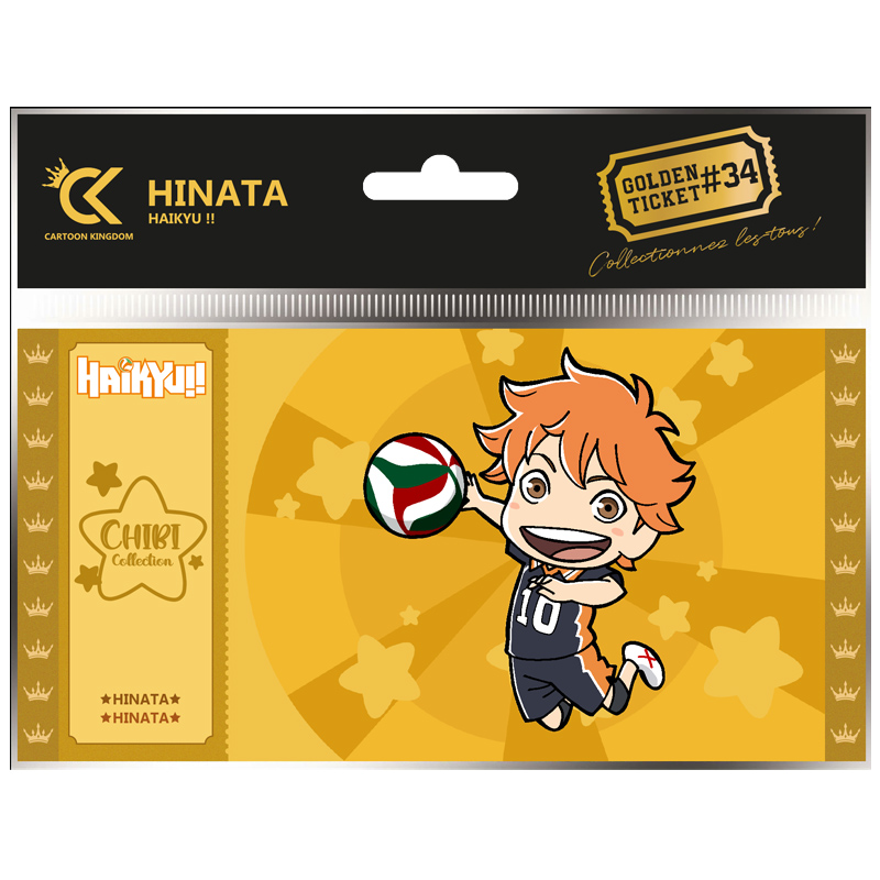 Haikyu!! Golden Ticket Chibi Hinata X10