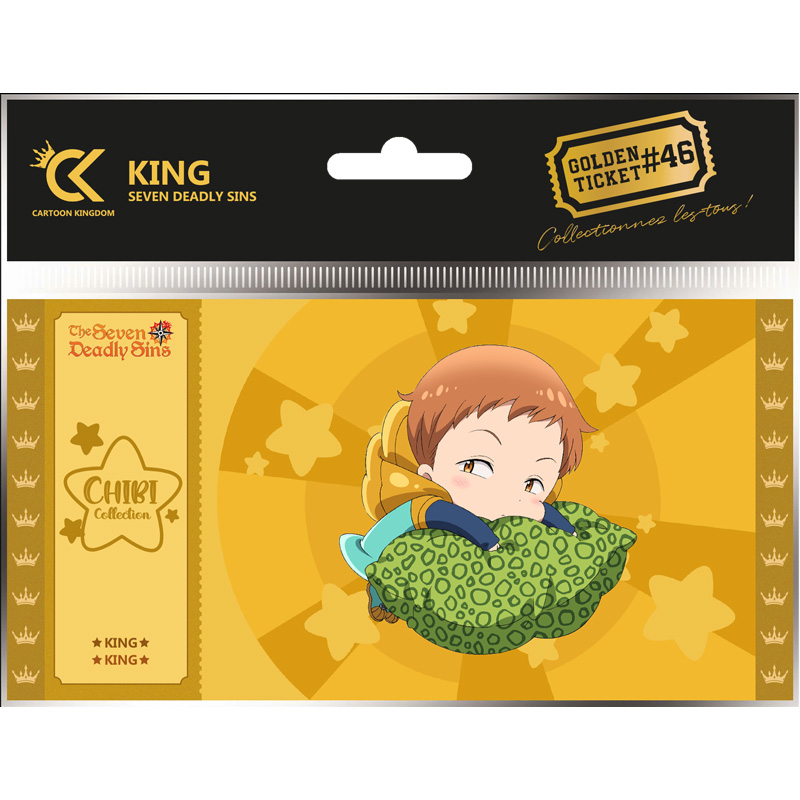 Seven Deadly Sins Golden Ticket Chibi King X10