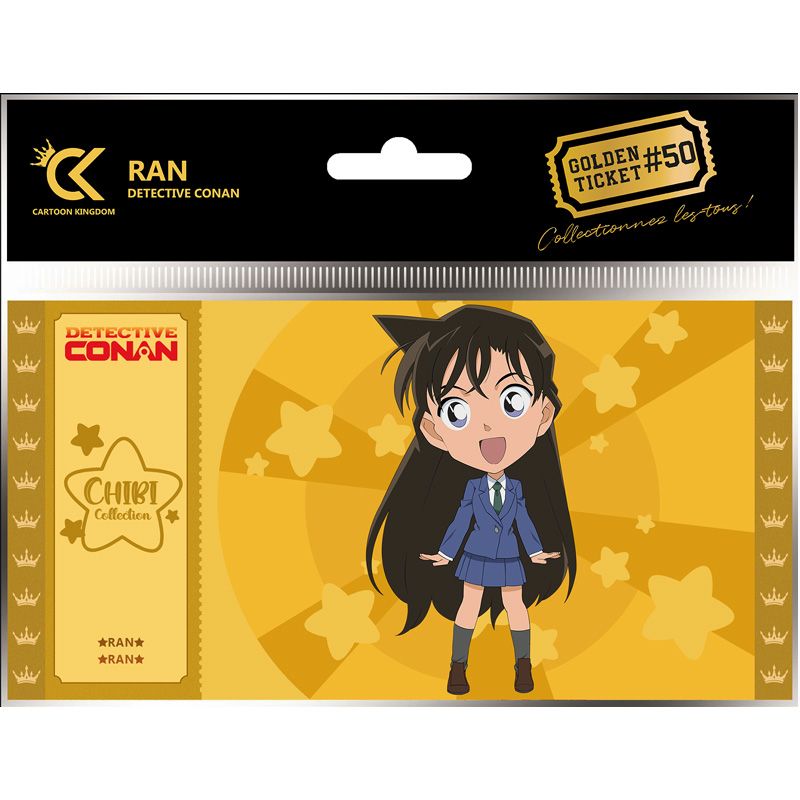 Detective Conan Golden Ticket Chibi Ran X10