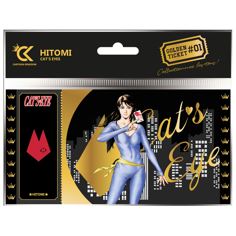 Cats Eyes Black Ticket Hitomi X10