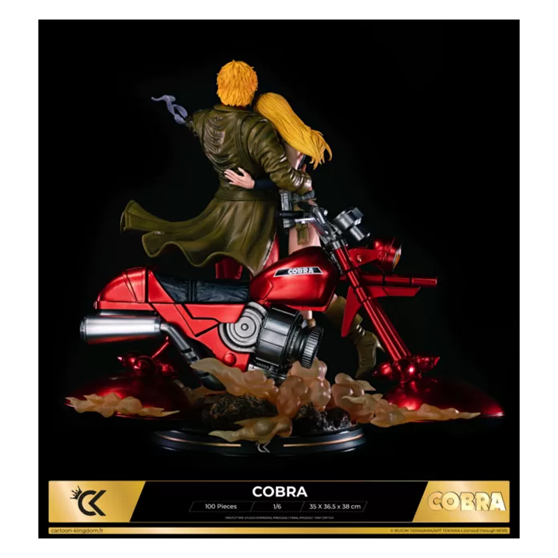 Cobra Statue 1/6 Cobra & Dominique Hot Ver 35cm