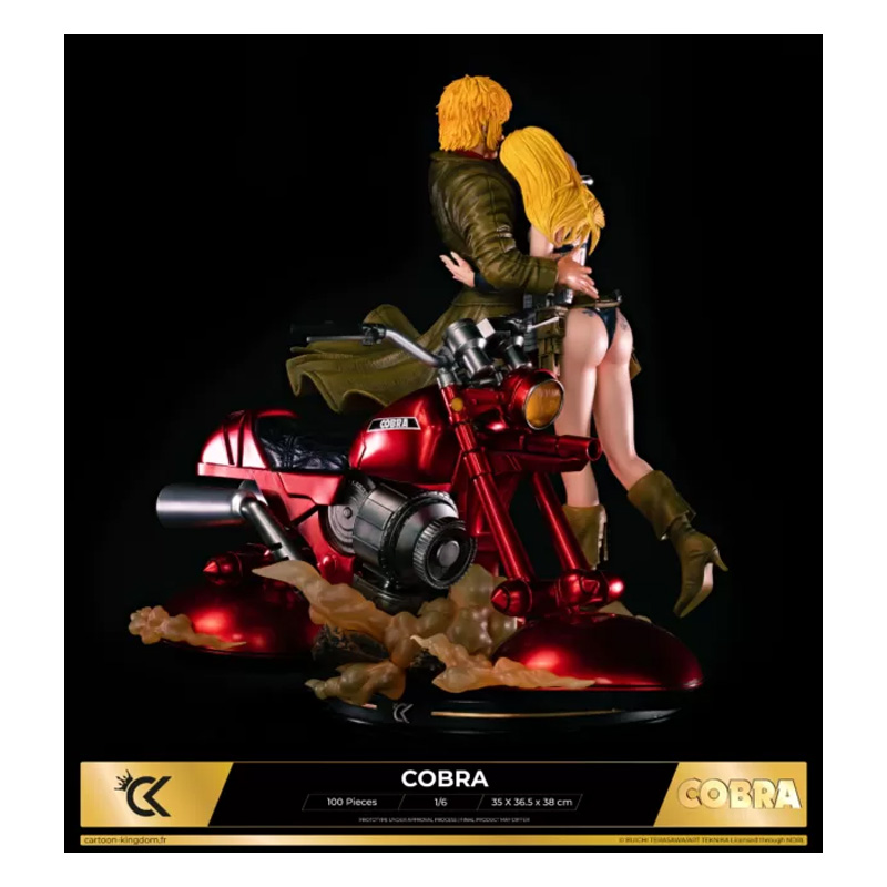 Cobra Statue 1/6 Cobra & Dominique Hot Ver 35cm