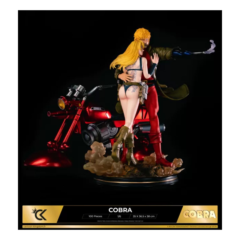 Cobra Statue 1/6 Cobra & Dominique Hot Ver 35cm