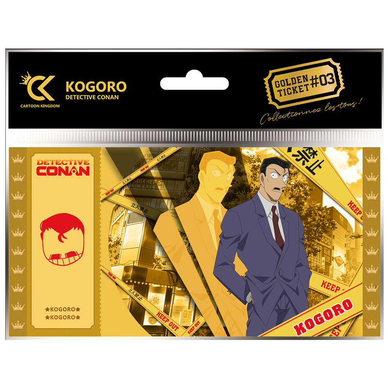 Detective Conan Golden Ticket Kogoro