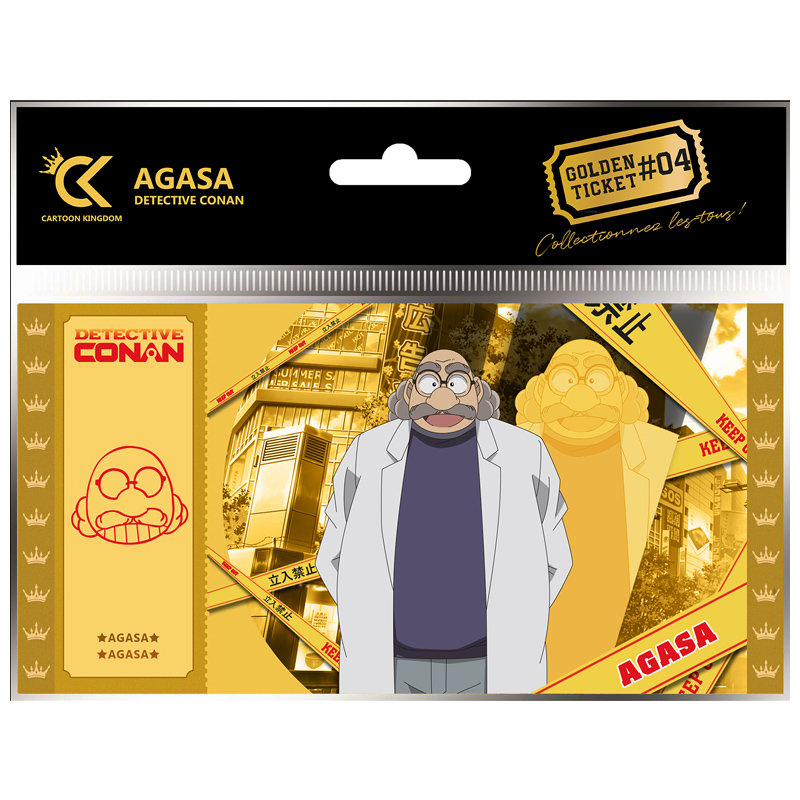 Detective Conan Golden Ticket Agasa